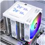Thermalright Peerless Assassin 120 Digital ARGB White CPU Air Cooler, Digital Screen Top Cover 6 Heatpipes Computer CPU Cooler, 
