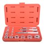 DAYUAN Lot de 17 Outils de roulement en Aluminium Roues Outil d'extracteur de roulement d’éléments de Pression pour Le Montage e