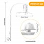 Support Mobile pour Lit de Bébé Réglable Lit Bébé Bras Mobile Avec Boîte à Musique Mécanique pour Bébé Cadeau pour Nouveauné Fil