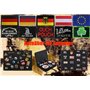2 Pièces Drapeau du Israélien Israéliens Patch Tactique Militaire Emblème Applique Fermeture Crochet et Boucle pour Chapeau Sac 