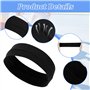 3 Pièces Bandeau Cheveux Femme Bandeau Noir Cheveux andeau Noir Cheveux Femme Bandeau Élastique Bandeau de Yoga Bandeau de Cours