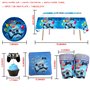 WUERKIYA 64 PCS 10 Persone Jeu Vidéo Vaisselle De Vaisselle Ensemble De Vaisselle Enfants Décoration d'anniversaire Vaisselle De