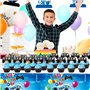 WUERKIYA 64 PCS 10 Persone Jeu Vidéo Vaisselle De Vaisselle Ensemble De Vaisselle Enfants Décoration d'anniversaire Vaisselle De