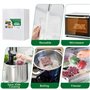 Vinabo Sacs Sous Vide Alimentaire 20 x 30 cm 100 Sachets pour Machine Sous Vide des Aliments et la Cuisson, Sac Sous Vide Gaufré