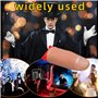 DOMINICK 6 Pièces Pouce Magique Faux Magic Trick Doigts Coupés Réalistes Jouets de Farce pour Décorations Dhalloween Accessoires
