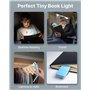 Mexllex Lampe de Lecture, Liseuse Lampe lecture pour lire au lit lampe livre lecture Rechargeable 3 Couleurs Protection des Yeux