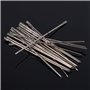 Nikou Foret Bijouterie - 20pcs / Paquet Peu de forets lapidaires enduits de Diamant de 1mm, Aiguille Solide de Peu, Foret d'agat