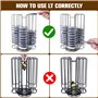 KIMIGO Porte Capsule Compatible with Tassimo(52 X Capsules),Porte Dosette for Tassimo,Supports pour Capsules de Café for Tassimo