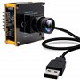 ELP Caméra USB 48 MP 8K Module de caméra USB Objectif Grand Angle PC Caméra Lightburn pour Surveillance de Gravure Laser Octopri