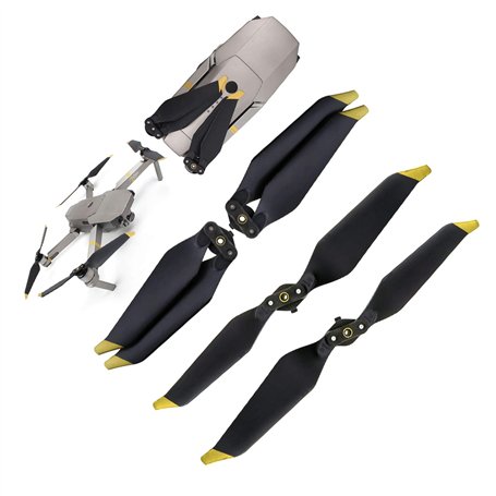 BIYM 4X 8331F des Accessoires de Propulsion durables à hélice Pliable et à dégagement Rapide réduisent Le vol en Bruit pour DJI