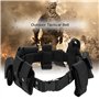 ACEXIER Kit Utilitaire de Garde de Polices d'entraînement Militaire Tactique avec Ceinture d'application de la Police en Tissu O