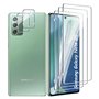 Fyqzio [3+2 Pièces Verre Trempé Pour Samsung Galaxy Note 20 et Caméra Arrière Protecteur