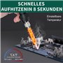 Fer à souder sans fil pour batterie Bosch Home and Garden 18 V PBA 60 W - Température réglable de 180 à 480 °C - Avec ports de c