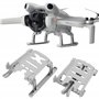 Craznick Train d'atterrissage pour DJI Mini 4 Pro Extension de jambe pliable à dégagement rapide pour DJI Mini 4 Pro Fly More Co