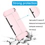 OLDZHU Coque Rose Compatible avec Nintendo Switch OLED,Coque de Protection Ultra Fine Rose Étui pour Console NS OLED et Contrôle