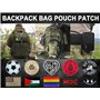 2 Pcs Drapeau Philippines Patch Badge Drôle Tactique Broderie Attaches Crochet Et Boucle Applique Patch Militaire Pour Vêtements