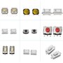 250pcs Tactile Bouton-Poussoir Micro Interrupteur Tactile Micro Bouton Tactile 12V avec Boîte en Plastique pour Télécommande Equ