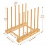 support de rangement en bois pour tableaux à toile