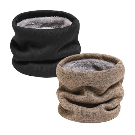 E-Soul Tuyau de cou d'hiver pour homme - Cache-cou pour homme - Écharpe en polaire - Masque de guêtres - Coupe-vent