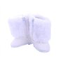 DUORUIMI Bottes de Poupée Chaussures Blanches Accessoire d'hiver pour Poupée American Girl 18 Pouces
