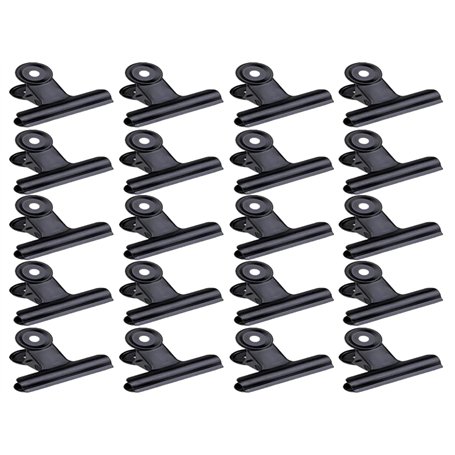Anlising 20 Pièces Noir Bulldog Petits Clips