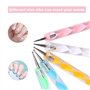 5 Pièces Nail Art Dessin Peinture Outils