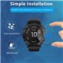 4 Pièces Verre Trempé Compatible Garmin Fenix 6X Pro/Sapphire Editions/Solar Edition 51mm / Huawei Watch GT 2 Pro 46mm, 9H Duret