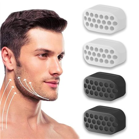 zoerbufan 4 Pièces Exerciseur de la Mâchoire