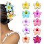 EUZUXU 10 Pièces Pinces à Cheveux en Forme de Fleur