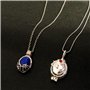 HJYZY Daywalking Katherine Sapphire Vampire Jewelry Elena Gilbert Lot de 33 colliers amulette en argent antique avec autocollant