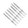Fer à Souder En Acier Inoxydable Mini Remplacement De Bouts De Fer à Souder Panne Rechange Solder Portable TS100(7pcs Pannes à S