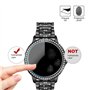 MIHENCE Lot de 3 films de protection d'écran en verre trempé anti-rayures 9H pour montre connectée LIGE/DekeFit i58 1,32"
