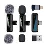 Microphone de Lavalier sans fil pour iPhone