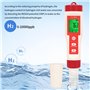 OBEST Testeur ph Mesure chlore piscine 5 en 1,Température PH Chlore ORP H2,testeur eau piscine,analyseur chlore,testeur d'eau po