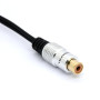 OpenII Adaptateur RCA Y 25 cm 1 RCA femelle vers 2 RCA mâles câble répartiteur pour amplificateur audio caisson de basses
