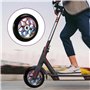 LEKEFETO Lot de 2 roues de trottinette Stunt 110 mm avec roulement ABEC-9, durabilité épaisse, PVC, pour tous les scooters avec 