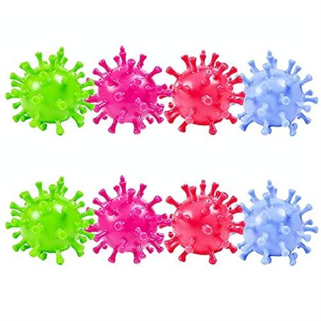 Carykon Lot de 8 balles anti-virus en élastomère thermoplastique