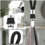 16 Pièces Pince à Serviette, Accroche Torchon en Acier Inoxidable avec Corde, Pince Torchon Solides, Crochet Torchon Cuisine, po
