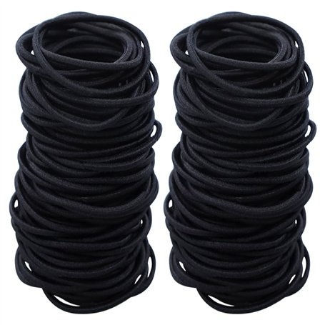 100 Pièces Cheveux Élastiques Cravates