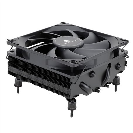 Thermalright AXP90-X47 Refroidisseur d'air CPU à profil bas noir avec ventilateur PWM TL-9015B de 90 mm