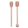 Zhongtou 2 Pièces Cuillere a Miel en Bois avec 16 cm de Long Manche en Bois Cuillère à Miel Barre d'agitation pour Pot Distribut