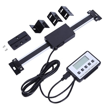 Akozon DRO Échelle 0-200mm Linéaire Numérique Multifonctionnelle/Outil de Mesure Règle D'affichage/Pieds à Coulisse Numériques p