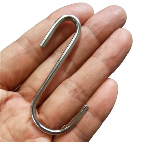 Lot de 10 Crochets en S Résistants de 9 cm en Forme de S Pour Cuisine