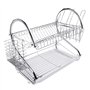 ARyee Deux Niveaux egouttoir Vaisselle