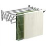 QWORK® Étendoir à Linge Mural Rabattable