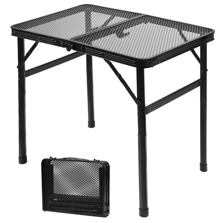 QWORK® Table Pliable de Camping 60x40 cm