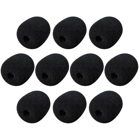 10 Pcs Mousse Micro Casque
