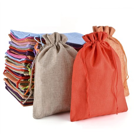 MAOOY 20 Pièces Sacs en Tissu 17x23cm