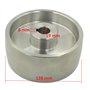 (AL5-19) CNC usiné Roue de Courroie Meuleuse pour Couteaux Meuleuses 130 mm Entraînement 19 mm Tige 75 mm Rail 50 mm…