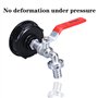 Adaptateur de réservoir 1000L, Adaptateur de Réservoir IBC Connecteur à filetage 1/2", Pour robinet de jardin, Robinet de réserv